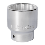 Sealey S34/46 WallDrive® Socket 46mm 3/4"Sq Drive - S34/46 - Sealey Tools UK - Workshop Tool Storage