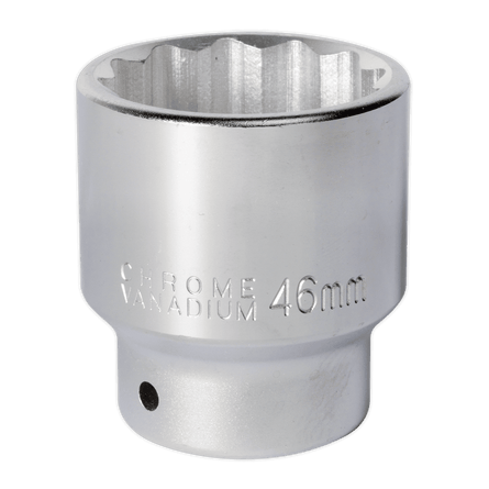 Sealey S34/46 WallDrive® Socket 46mm 3/4"Sq Drive - S34/46 - Sealey Tools UK - Workshop Tool Storage