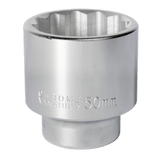 Sealey S34/50 WallDrive® Socket 50mm 3/4"Sq Drive - S34/50 - Sealey Tools UK - Workshop Tool Storage