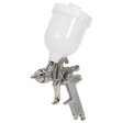 Sealey S642G Spray Gun Gravity Feed 1.8mm Set - Up - S642G - Sealey Tools UK - Workshop Tool Storage