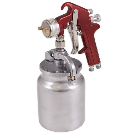 Sealey S720 Suction Feed Spray Gun 2mm Set - Up - S720 - Sealey Tools UK - Workshop Tool Storage