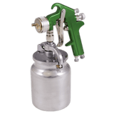 Sealey S725 Suction Feed Spray Gun 2.5mm Set - Up - S725 - Sealey Tools UK - Workshop Tool Storage