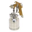 Sealey S775 Spray Gun Suction Feed Siegen Brand 1.7mm Set - Up - S775 - Sealey Tools UK - Workshop Tool Storage