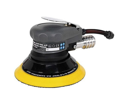 Sealey SA09 Air Palm Orbital Sander 150mm Dust - Free - Orbital - Dust - Free - SLY-18303 - Sealey Tools UK - Workshop Tool Storage