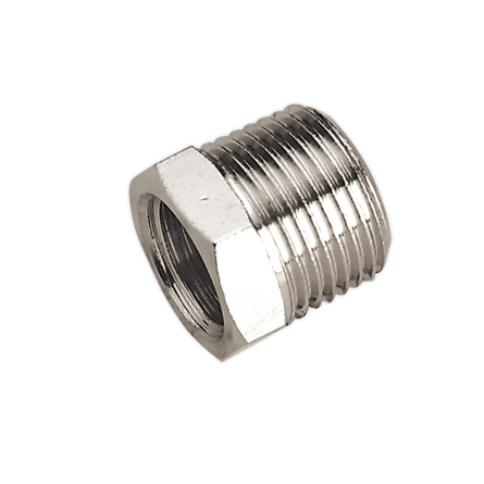 Sealey SA1/3814F Adaptor 3/8"BSPT Male to 1/4"BSP Female - SA1/3814F - Sealey Tools UK - Workshop Tool Storage
