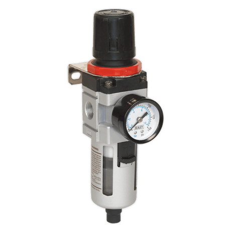 Sealey SA2001/FR Workshop Air Filter/Regulator with Gauge - SA2001/FR - Sealey Tools UK - Workshop Tool Storage
