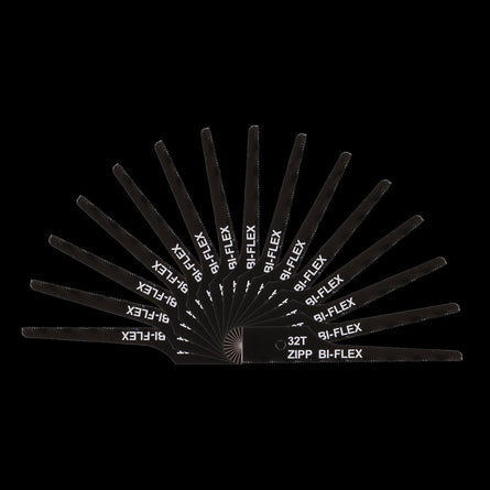 Sealey SA345/B3215 Air Saw Blade 32tpi - Pack of 15 - SA345/B3215 - Sealey Tools UK - Workshop Tool Storage