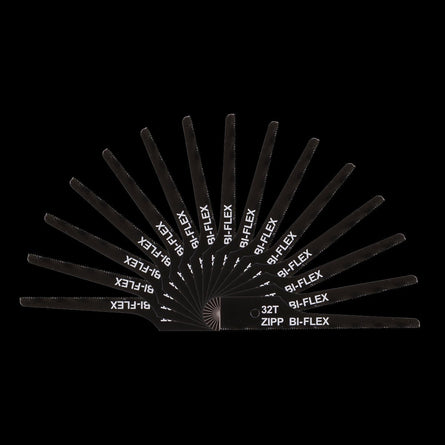 Sealey SA345MIX Air Saw Blades Mixed - Pack of 15 - SA345MIX - Sealey Tools UK - Workshop Tool Storage