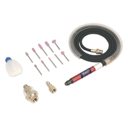 Sealey SA673 Air Micro Die Grinder 3mm Collet - SA673 - Sealey Tools UK - Workshop Tool Storage