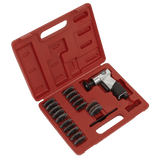 Sealey SA720 Air Mini Sander Kit 50mm 35pc - SA720 - Sealey Tools UK - Workshop Tool Storage