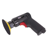 Sealey SA721 Air Sander Diameter 75mm Mini Orbital Composite Premier - Sanders - SLY-13660 - Sealey Tools UK - Workshop Tool Storage