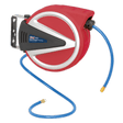 Sealey SA813 Retractable Air Hose Reel 10m 8mm ID - PU Hose - SA813 - Sealey Tools UK - Workshop Tool Storage