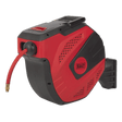Sealey SA823 Air Hose Reel Auto - Rewind Control 20m 10mm ID - Rubber Hose - SA823 - Sealey Tools UK - Workshop Tool Storage