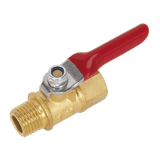 Sealey SA906 Lever Ball Valve 1/4"BSPT (M) x 1/4"BSP (F) - SA906 - Sealey Tools UK - Workshop Tool Storage
