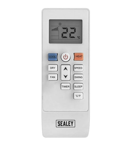 Sealey SAC12000 Air Conditioner/Dehumidifier/Heater 12,000Btu/hr - SAC12000 - Sealey Tools UK - Workshop Tool Storage