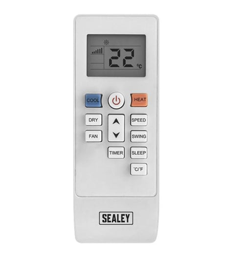 Sealey SAC12000 Air Conditioner/Dehumidifier/Heater 12,000Btu/hr - SAC12000 - Sealey Tools UK - Workshop Tool Storage