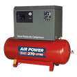 Sealey SAC42755BLN Air Compressor 270L Belt Drive 5.5hp 3ph 2 - Stage with Cast Cylinders Low Noise - SAC42755BLN - Sealey Tools UK - Workshop Tool Storage