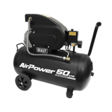 Sealey SAC5020A Air Compressor 50L Direct Drive 2hp - SAC5020A - Sealey Tools UK - Workshop Tool Storage