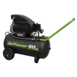 Sealey SAC5020E Compressor 50ltr Direct Drive 2hp - Direct Drive - SLY-16559 - Sealey Tools UK - Workshop Tool Storage