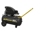 Sealey SAC5020E110V Air Compressor 50L Direct Drive 2hp 110V - SAC5020E110V - Sealey Tools UK - Workshop Tool Storage