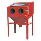 Sealey SB973 Shot Blasting Cabinet 890 x 570 x 1380mm - SB973 - Sealey Tools UK - Workshop Tool Storage
