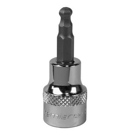 Sealey SBBH003 Ball - End Hex Socket Bit 5mm 3/8"Sq Drive - SBBH003 - Sealey Tools UK - Workshop Tool Storage