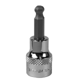 Sealey SBBH004 Ball - End Hex Socket Bit 6mm 3/8"Sq Drive - SBBH004 - Sealey Tools UK - Workshop Tool Storage