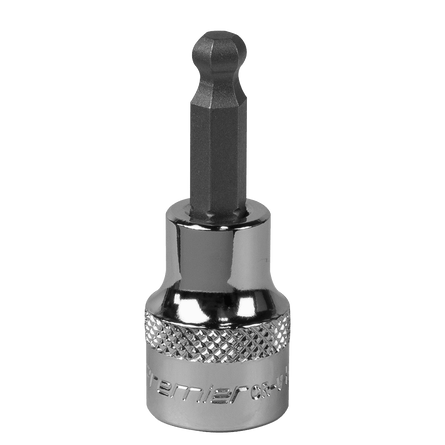 Sealey SBBH004 Ball - End Hex Socket Bit 6mm 3/8"Sq Drive - SBBH004 - Sealey Tools UK - Workshop Tool Storage