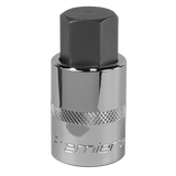 Sealey SBH026 Hex Socket Bit 19mm 1/2"Sq Drive - SBH026 - Sealey Tools UK - Workshop Tool Storage