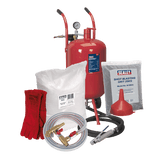 Sealey SBKITA Shot & Soda Blasting Kit - SBKITA - Sealey Tools UK - Workshop Tool Storage