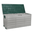 Sealey SBSC01 Outdoor Storage Box 460 x 1120 x 540mm Polypropylene - SBSC01 - Sealey Tools UK - Workshop Tool Storage