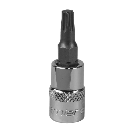 Sealey SBT005 TRX - Star* Socket Bit T25 1/4"Sq Drive - SBT005 - Sealey Tools UK - Workshop Tool Storage