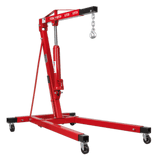 Sealey SC10LR Engine Crane 1tonne Long Reach Extendable Legs - SC10LR - Sealey Tools UK - Workshop Tool Storage