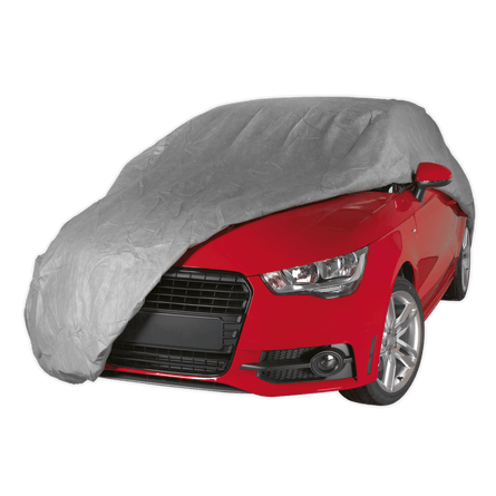 Sealey SCCM All Seasons Car Cover 3 - Layer - Medium - SCCM - Sealey Tools UK - Workshop Tool Storage