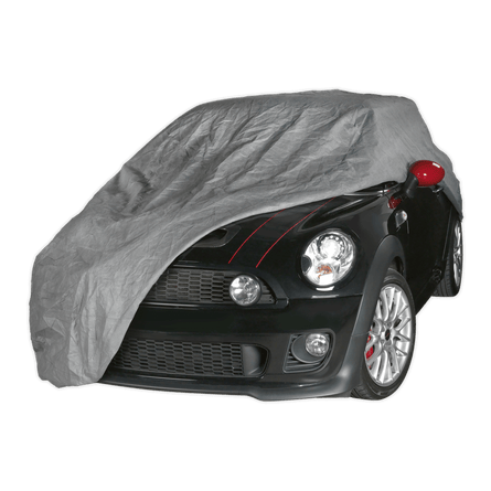 Sealey SCCS All Seasons Car Cover 3 - Layer - Small - SCCS - Sealey Tools UK - Workshop Tool Storage