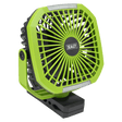 Sealey SCF8WL 8" Portable Clip Fan with Worklight - SCF8WL - Sealey Tools UK - Workshop Tool Storage