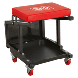 Sealey SCR16 Mechanic's Utility Seat & Step Stool - SCR16 - Sealey Tools UK - Workshop Tool Storage