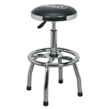 Sealey SCR17 Workshop Stool Heavy - Duty Pneumatic with Adjustable Height Swivel Seat - SCR17 - Sealey Tools UK - Workshop Tool Storage
