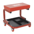 Sealey SCR9 Mechanic's Utility Seat Deluxe - SCR9 - Sealey Tools UK - Workshop Tool Storage