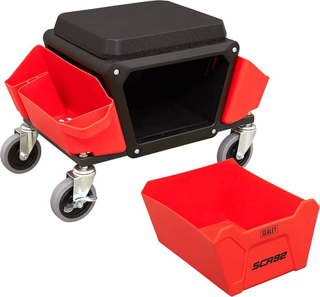 Sealey SCR92 Mechanic's Detailing Utility Seat - SCR92 - Sealey Tools UK - Workshop Tool Storage