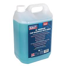 Sealey SCS006 Car Shampoo Premium with Wax 5L - SCS006 - Sealey Tools UK - Workshop Tool Storage