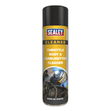 Sealey SCS013S Throttle Body & Carburettor Cleaner 500ml - SCS013S - Sealey Tools UK - Workshop Tool Storage