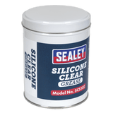 Sealey SCS102 Silicone Clear Grease 500g Tin - SCS102 - Sealey Tools UK - Workshop Tool Storage