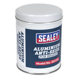 Sealey SCS103 Aluminium Anti - Seize Compound 500g Tin - SCS103 - Sealey Tools UK - Workshop Tool Storage