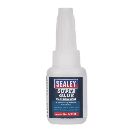 Sealey SCS301 Super Glue Fast Setting 5g - SCS301 - Sealey Tools UK - Workshop Tool Storage