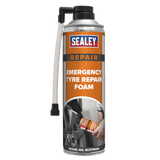 Sealey SCSTR500 Emergency Tyre Repair Foam 500ml - SCSTR500 - Sealey Tools UK - Workshop Tool Storage