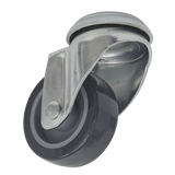 Sealey SCW250SB Castor Wheel Bolt Hole Swivel 50mm - SCW250SB - Sealey Tools UK - Workshop Tool Storage