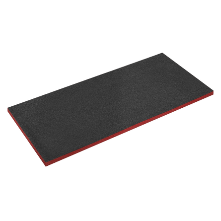 Sealey SF30R Easy Peel Shadow Foam® Red/Black 1200 x 550 x 30mm - SF30R - Sealey Tools UK - Workshop Tool Storage