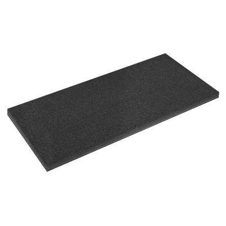 Sealey SF50BK Easy Peel Shadow Foam® Black/Black 1200 x 550 x 50mm - SF50BK - Sealey Tools UK - Workshop Tool Storage