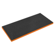 Sealey SF50OR Easy Peel Shadow Foam® Orange/Black 1200 x 550 x 50mm - SF50OR - Sealey Tools UK - Workshop Tool Storage